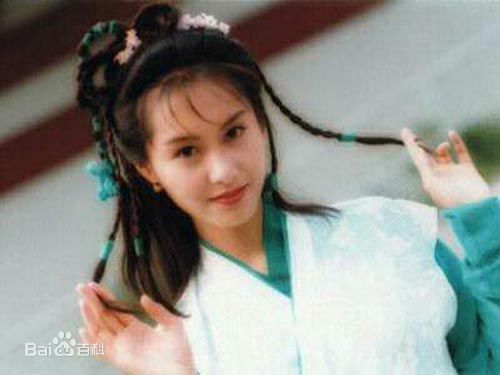 朱茵(Athena Chu)饰黄蓉素颜照相册