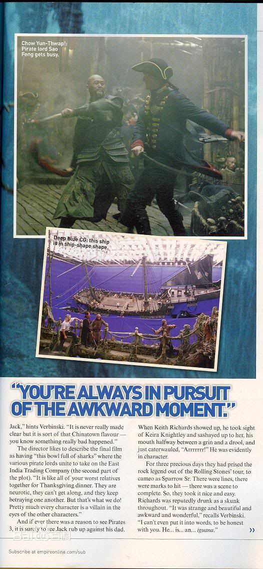 周润发(Chow Yun Fat)国外杂志