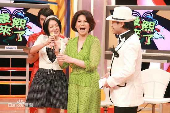 精选蔡琴(Tsai Chin)在参加《康熙来了》录制中的图册