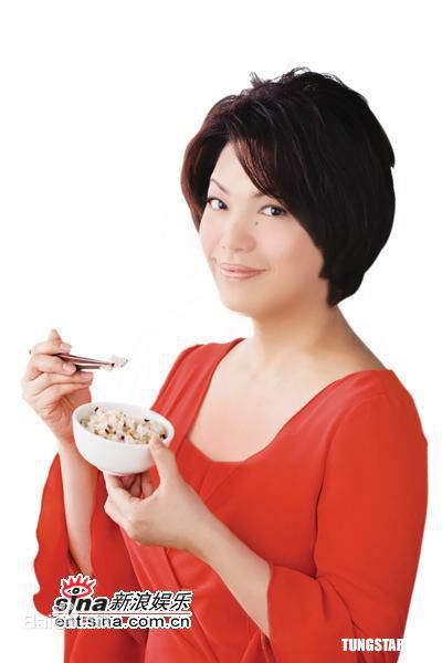 蔡琴(Tsai Chin)广告代言素颜照相册