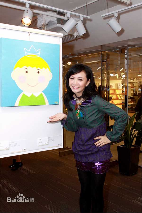 曾华倩(Margie Tsang)生活照素颜照壁纸