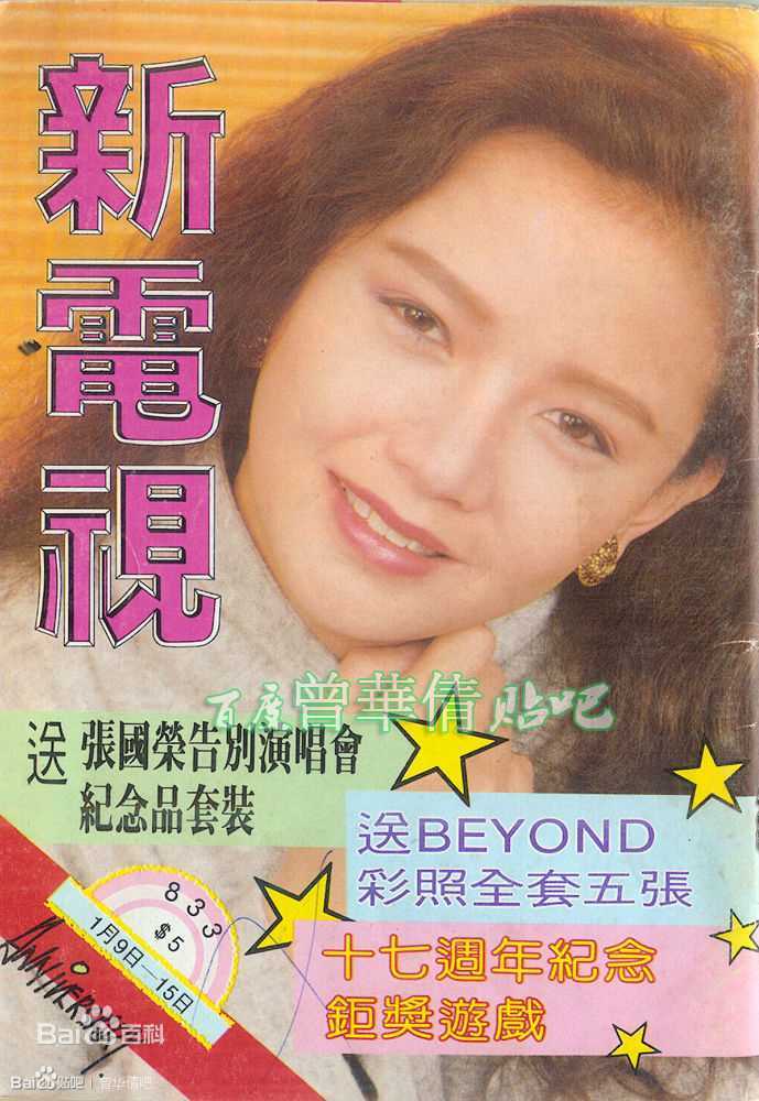 曾华倩(Margie Tsang)香港电视欢乐无线新电视生活照相册