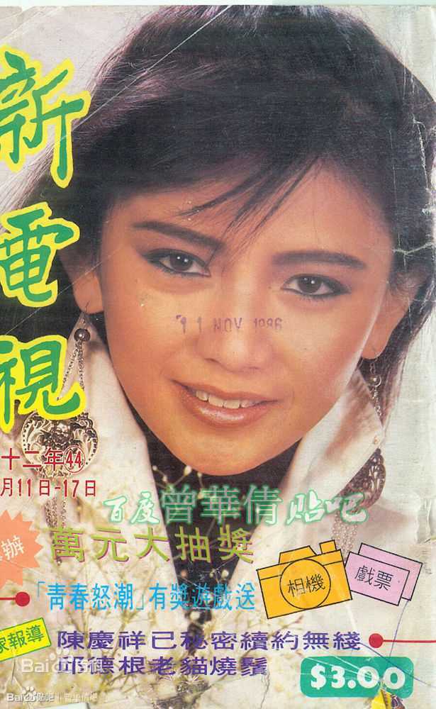 曾华倩(Margie Tsang)香港电视欢乐无线新电视生活照相册