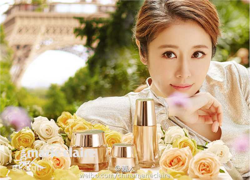 林心如(Ruby Lin)marie claire前后照片