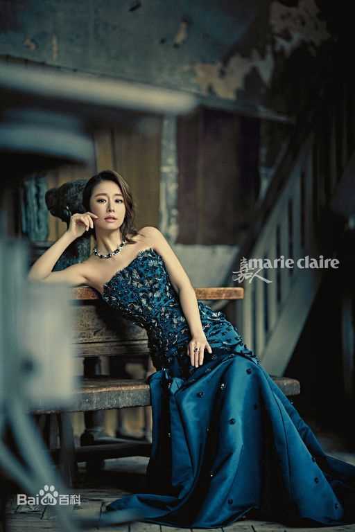 林心如(Ruby Lin)marie claire前后照片