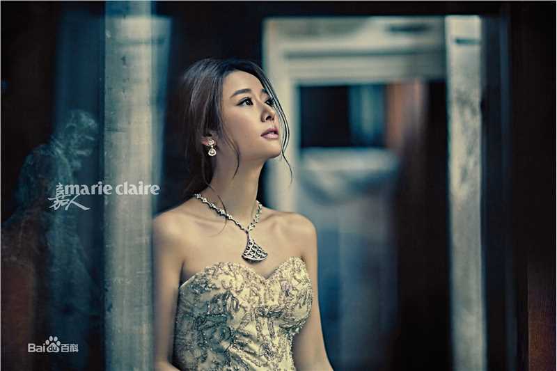 林心如(Ruby Lin)marie claire前后照片