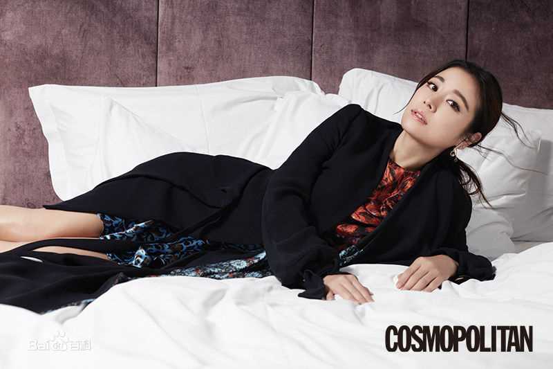 林心如(Ruby Lin)COOPOLITAN素颜照壁纸