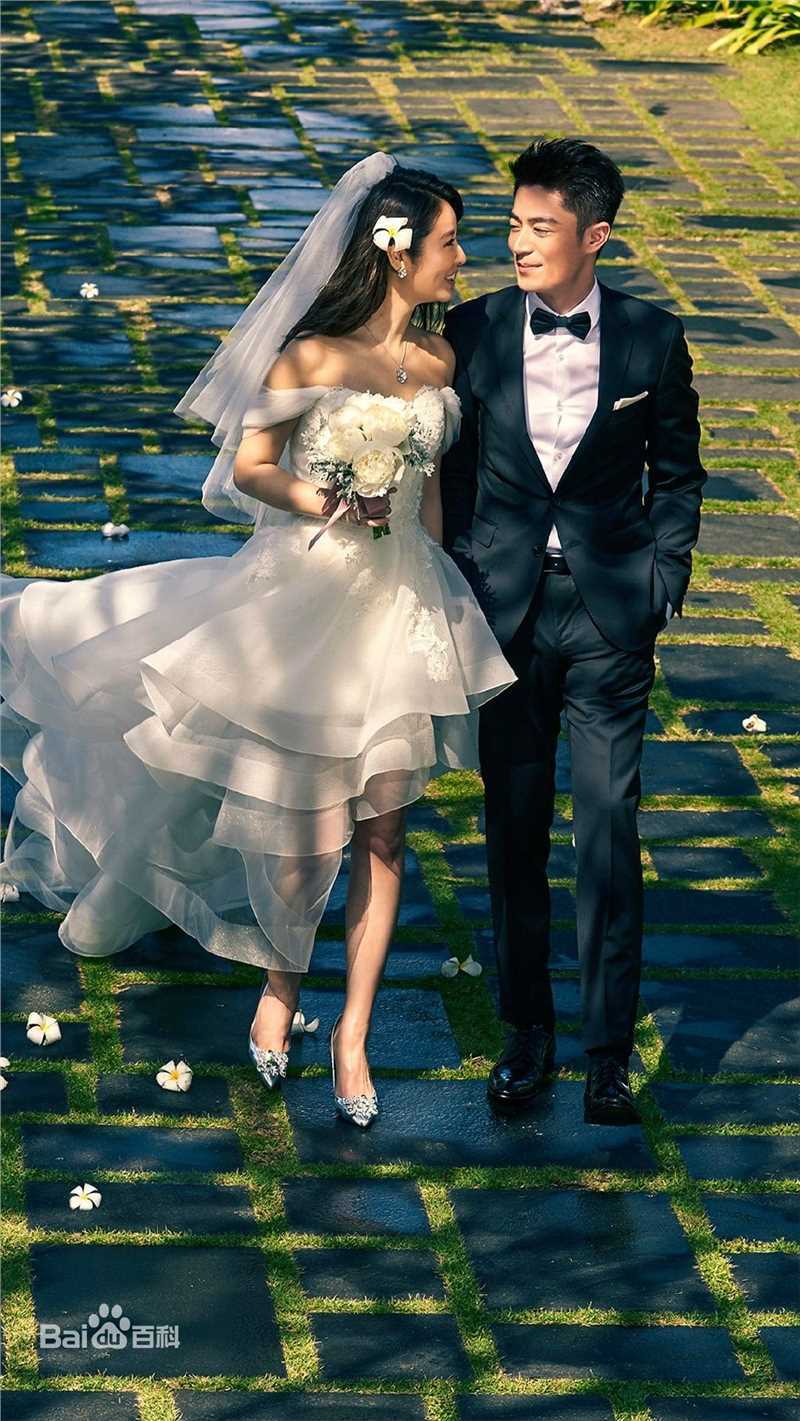 林心如(Ruby Lin)与霍建华婚纱照壁纸壁纸