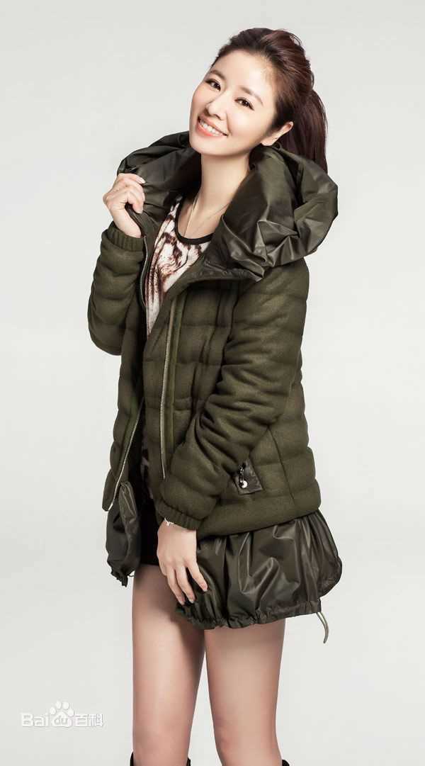 林心如(Ruby Lin)代言-熙兰雅羽绒服图册