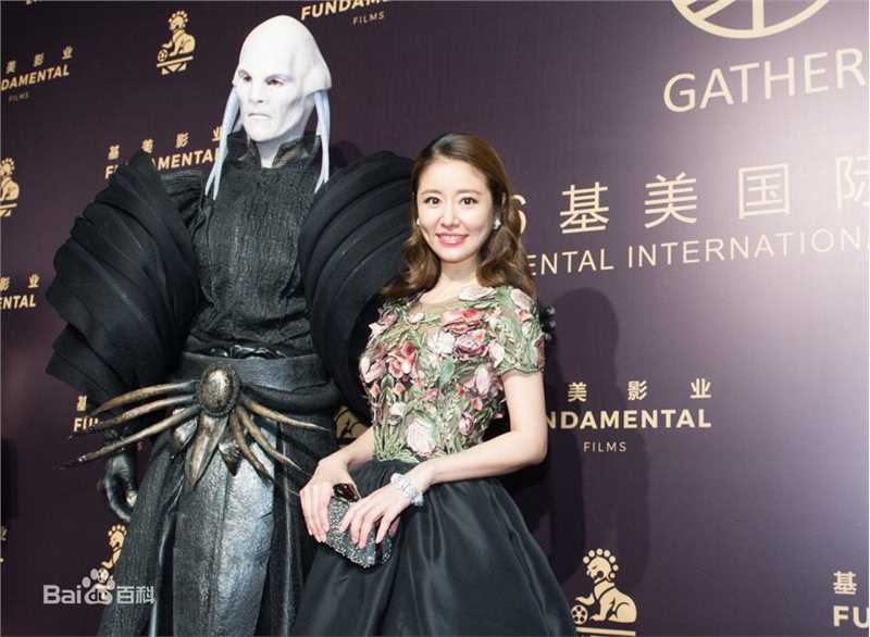 林心如(Ruby Lin)20160612基美影业国际影人沙龙前后照片