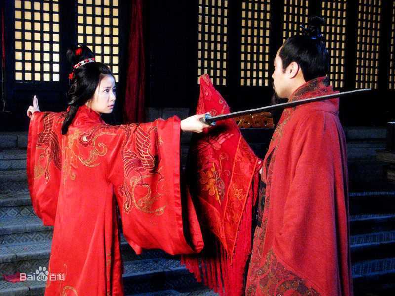 林心如(Ruby Lin)电视剧-新三国  饰演孙尚香性感图片壁纸