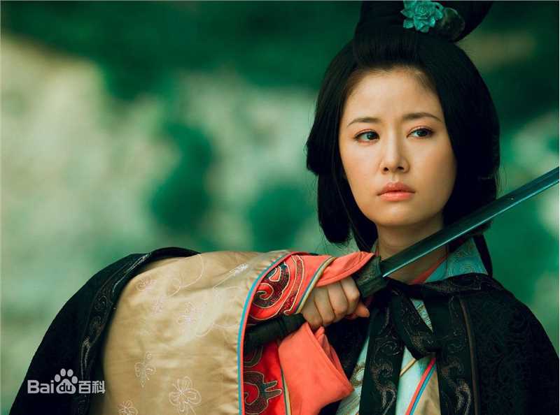 林心如(Ruby Lin)电视剧-新三国  饰演孙尚香性感图片壁纸