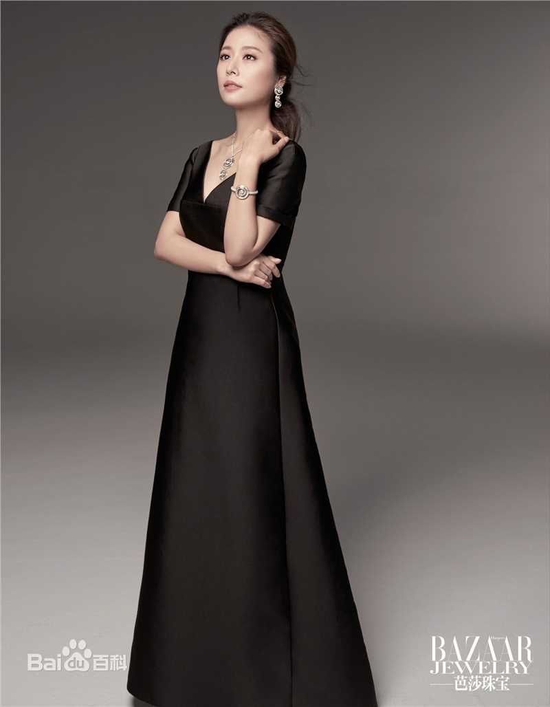 林心如(Ruby Lin)芭莎珠宝前后照片