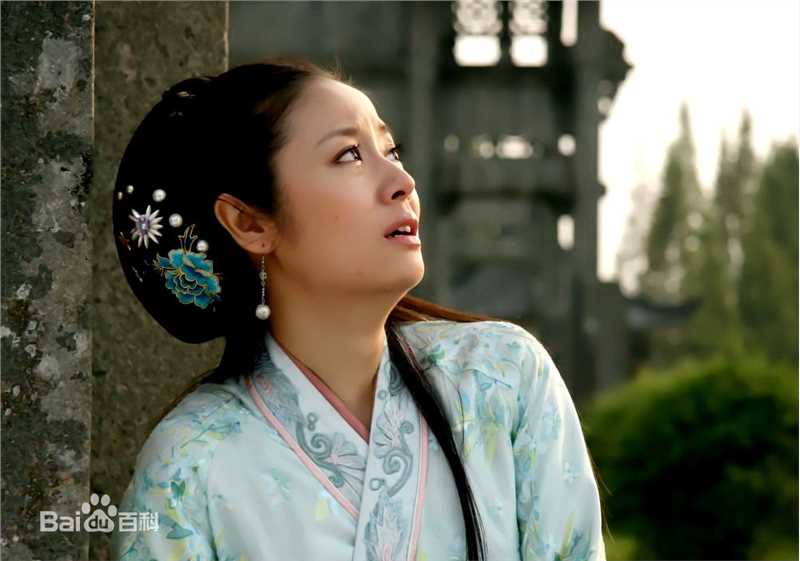 林心如(Ruby Lin)电视剧-大祠堂 饰演郑秀云前后照片
