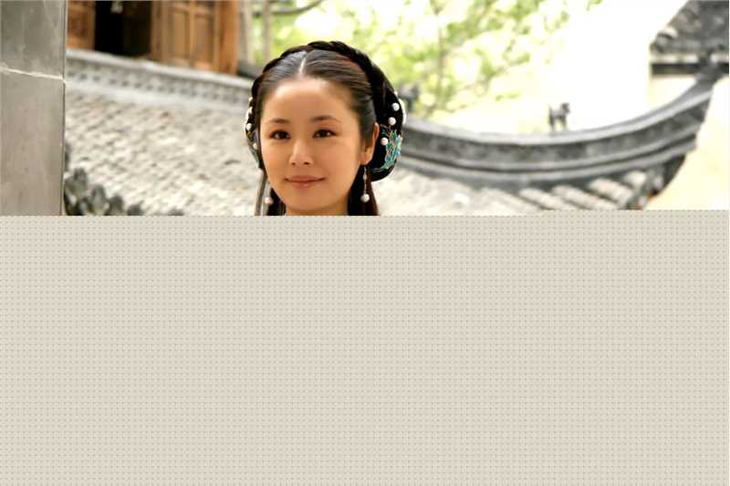 林心如(Ruby Lin)电视剧-大祠堂 饰演郑秀云前后照片
