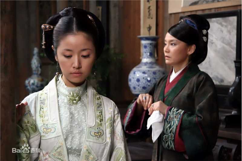 林心如(Ruby Lin)电视剧-大祠堂 饰演郑秀云前后照片