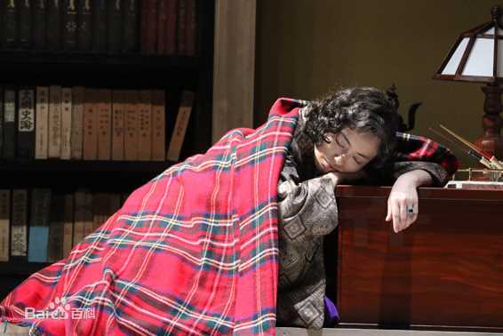 仲间由纪惠(仲間由紀恵、なかま ゆきえ)在舞台剧《放浪记》饰 森光子中的