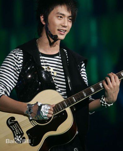 高清陆虎(L.T.)在《快乐男声》比赛照中的图集