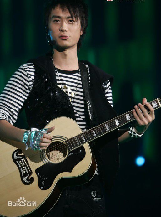 高清陆虎(L.T.)在《快乐男声》比赛照中的图集