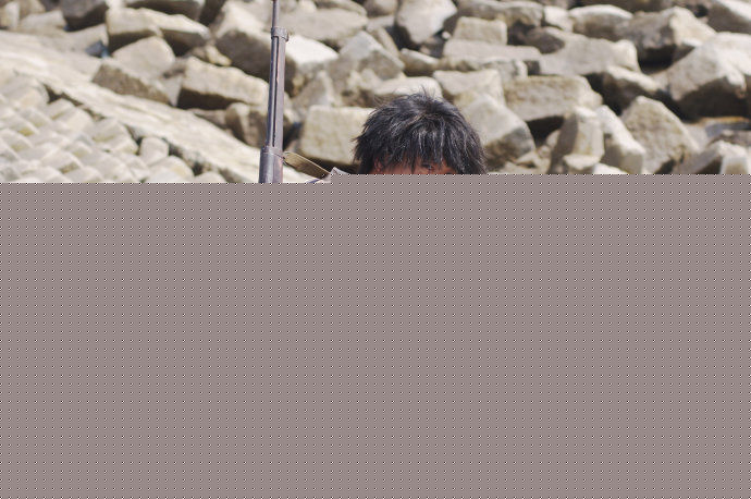 马光泽在《海魂》饰演沙虎啸剧照