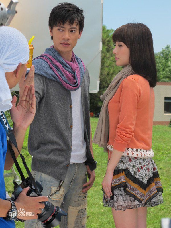 阮圣文广告拍摄前后照片