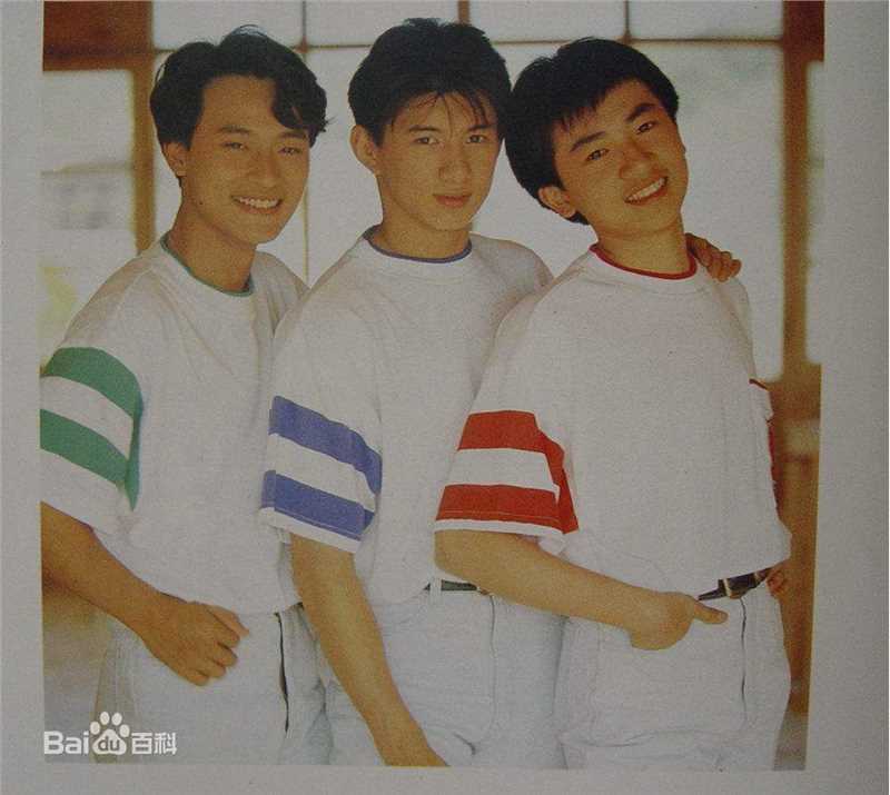 最新小虎队(Little Tiger)在第二张专辑《男孩不哭》时期中的壁纸