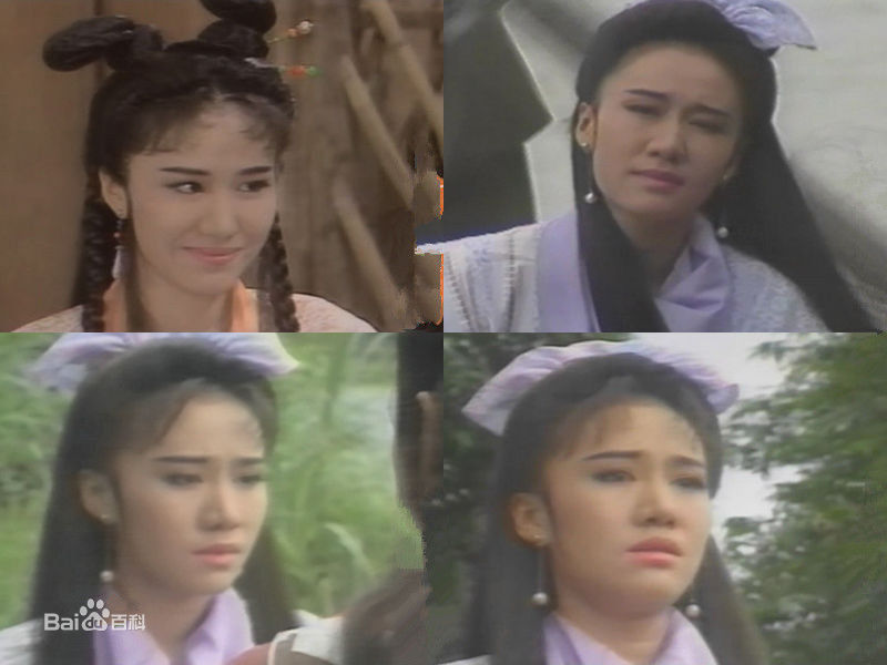 张咏咏(Zhang Yongyong)饰演的阿朱阿紫姐妹生活照相册