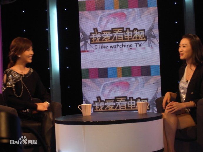 芦 菲(luffie)芦菲我爱看电视主持壁纸壁纸