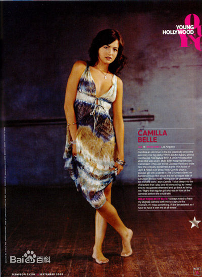 最新卡米拉·贝勒(Camilla Belle)精彩图册4