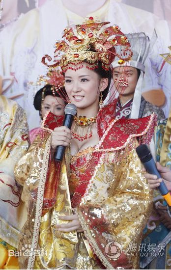 馨子(Angel)在《薛平贵与王宝钏》饰 代战公主中的