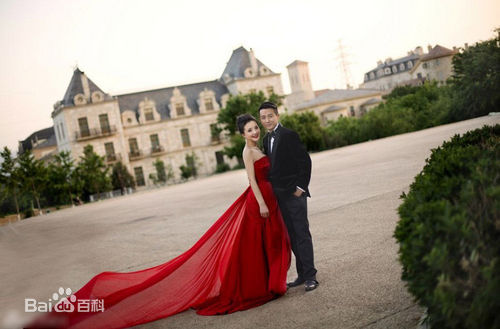 蔡远航婚纱照壁纸壁纸