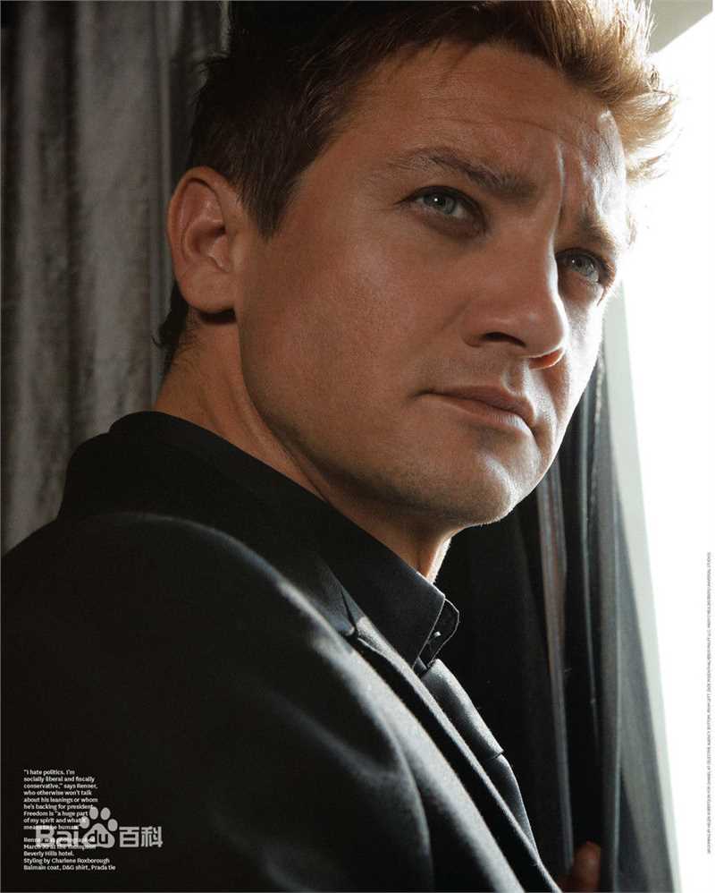精选杰瑞米·雷纳(Jeremy Renner)精彩图册