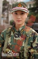 侯梦莎候梦莎军装图片图集