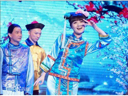 李楠在录制《年代秀》中的