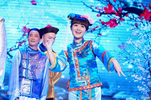 李楠在录制《年代秀》中的