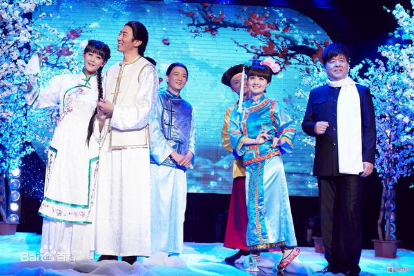 李楠在录制《年代秀》中的