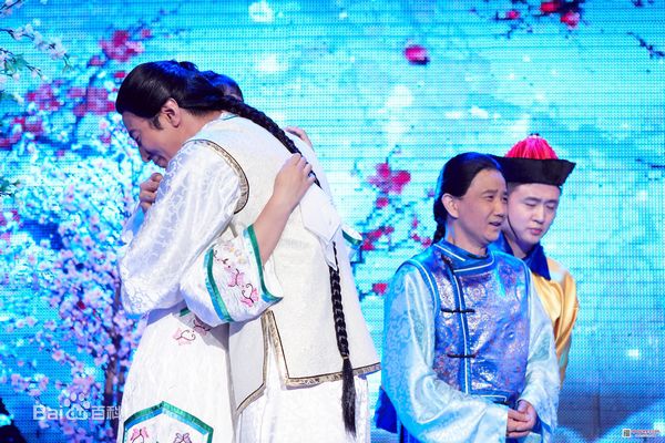 李楠在录制《年代秀》中的