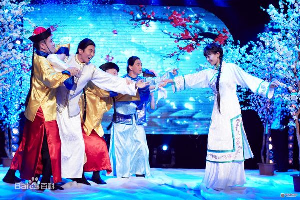 李楠在录制《年代秀》中的