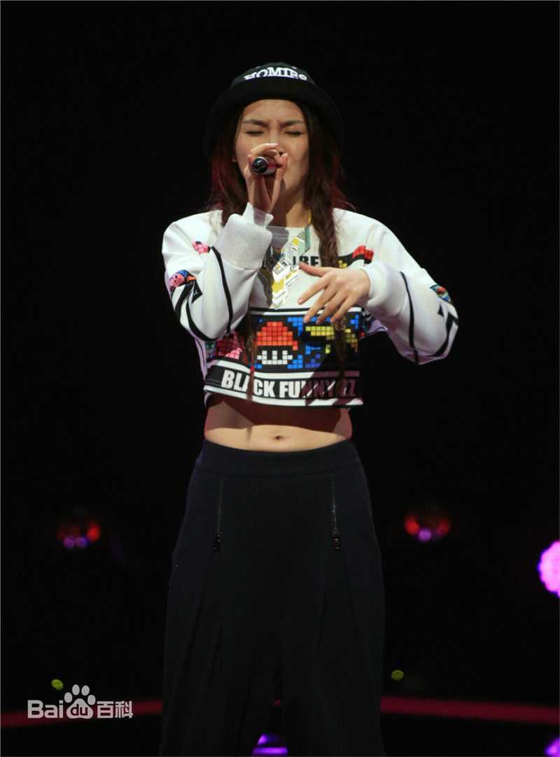 高清陈梓童(Tifa Chen、A.K.A Queen.T)在参加《中国好声音第四季》图集中的图册