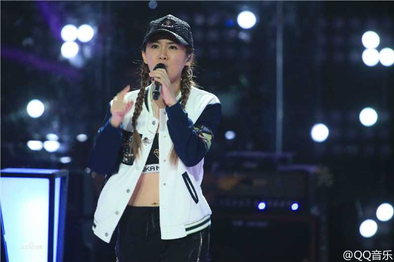 高清陈梓童(Tifa Chen、A.K.A Queen.T)在参加《中国好声音第四季》图集中的图册