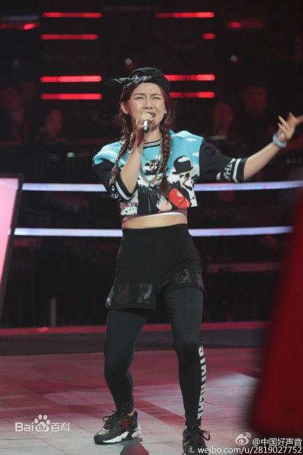 高清陈梓童(Tifa Chen、A.K.A Queen.T)在参加《中国好声音第四季》图集中的图册