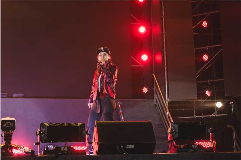 陈梓童(Tifa Chen、A.K.A Queen.T)中国好声音“冠军之夜”西安演唱会 生活照