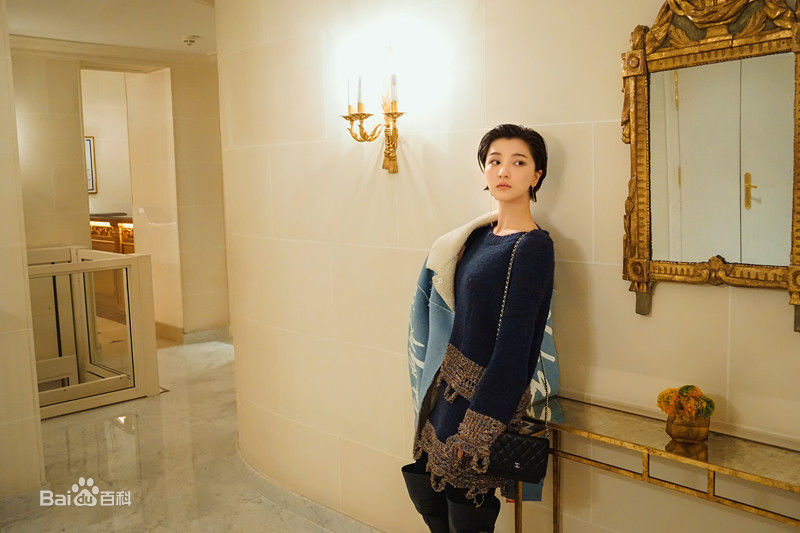 王艺曈(Carrie Wang)巴黎时装周性感图片壁纸