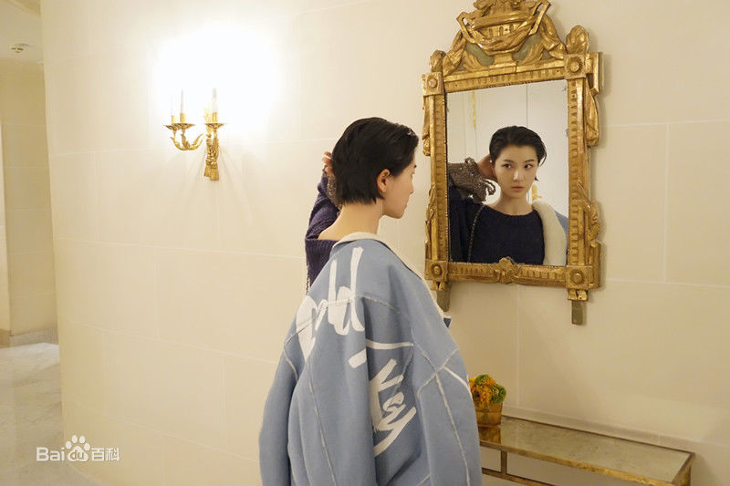 王艺曈(Carrie Wang)巴黎时装周性感图片壁纸