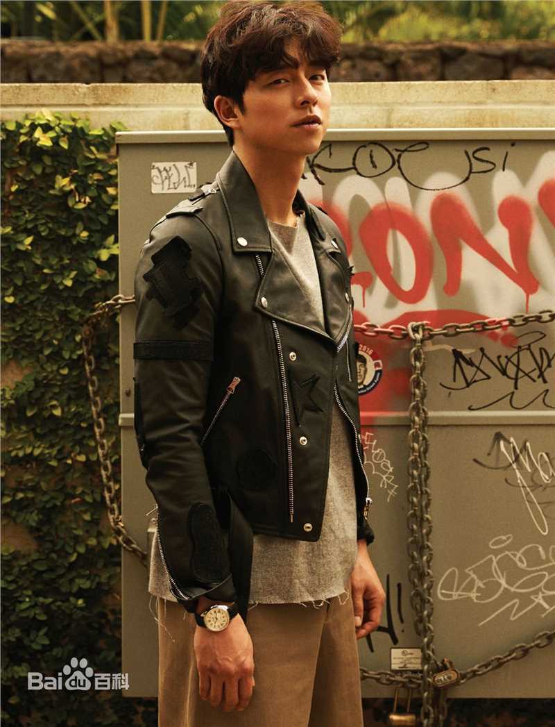 孔刘( （韩文）Gong Yoo（英文）)采访相关图集素颜照相册