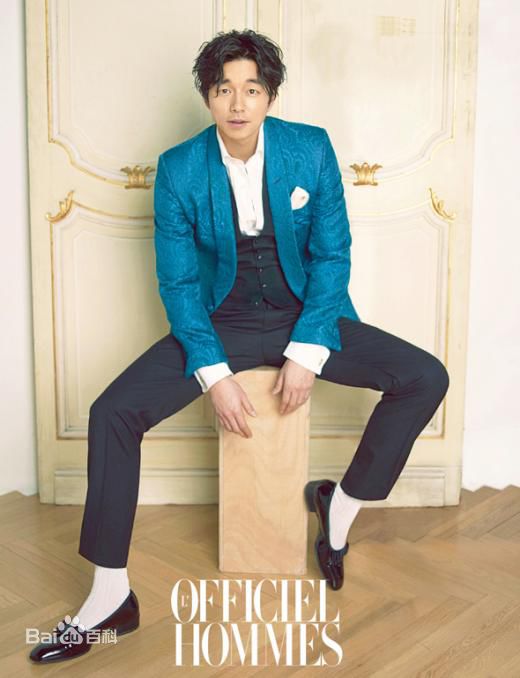 孔刘( （韩文）Gong Yoo（英文）)采访相关图集素颜照相册