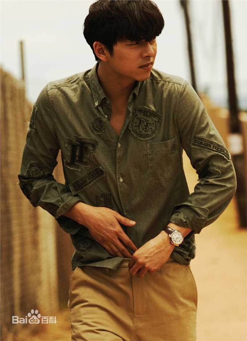 孔刘( （韩文）Gong Yoo（英文）)采访相关图集素颜照相册