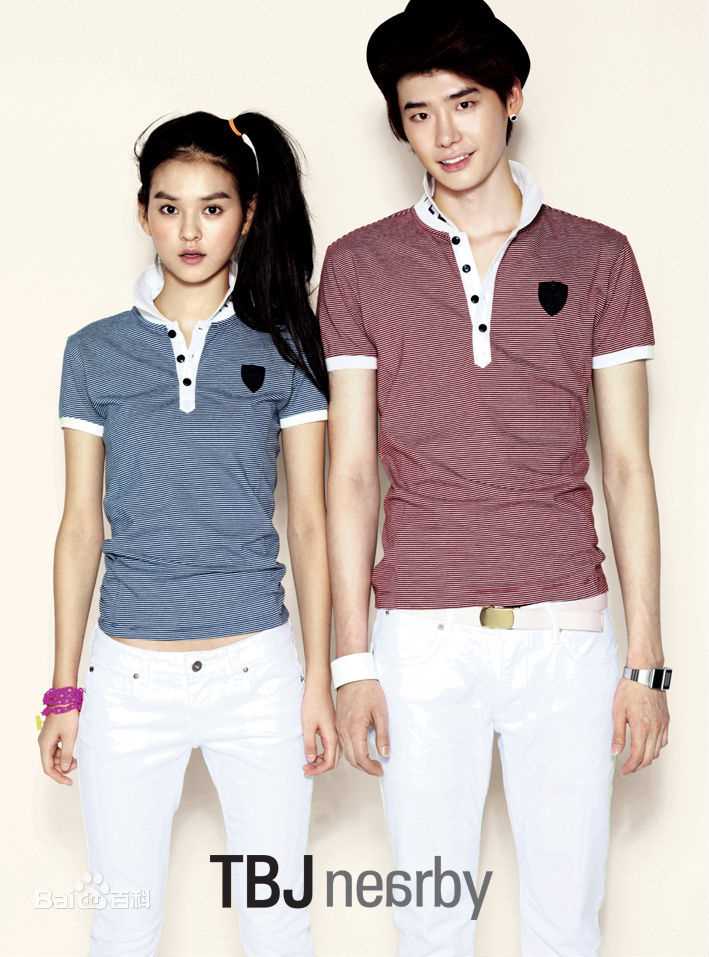 李钟硕(Lee Jong Suk)与金允慧的代言TBJ前后照片