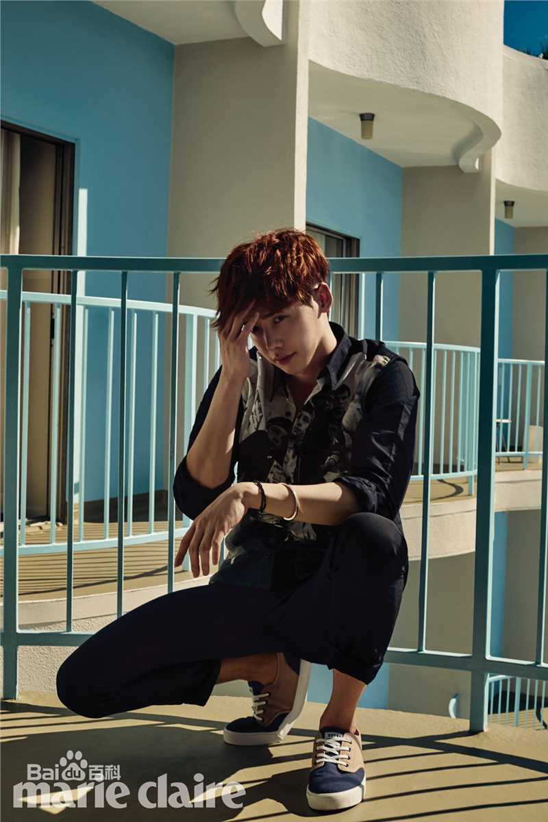 李钟硕(Lee Jong Suk)Marie Claire前后照片