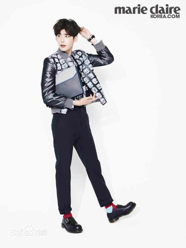 李钟硕(Lee Jong Suk)Marie Claire前后照片